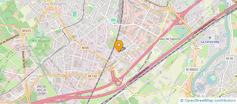 localisation de l'entreprise SCI PR BALMES à MONTPELLIER