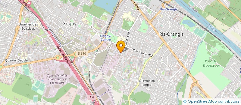 localisation de l'entreprise SCI PR IMMO à RIS-ORANGIS