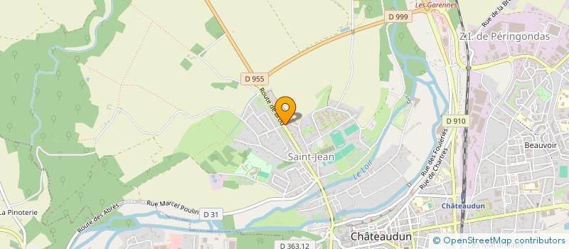localisation de l'entreprise SCI PR IMMO à CHATEAUDUN