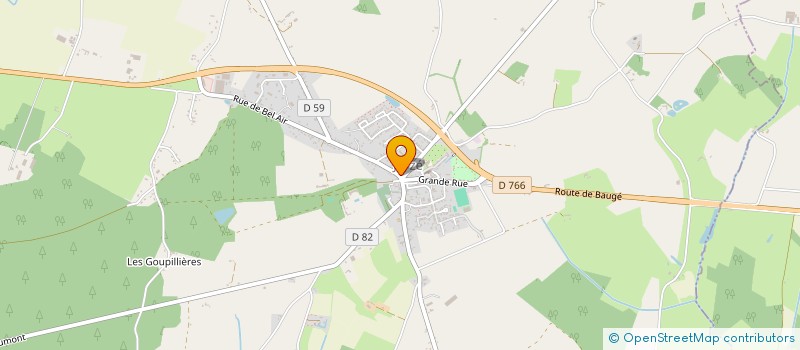 localisation de l'entreprise SCI PR IMMOBILIER 49  JARZE VILLAGES