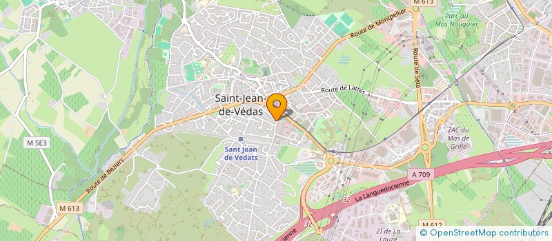 localisation de l'entreprise SCI PR INVEST  SAINT-JEAN-DE-VEDAS