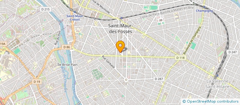 localisation de l'entreprise SCI PRADELLES à SAINT-MAUR-DES-FOSSES