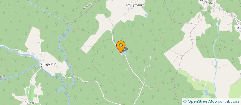 localisation de l'entreprise SCI PRADELOU  SAINT-PIERRE-D'EYRAUD