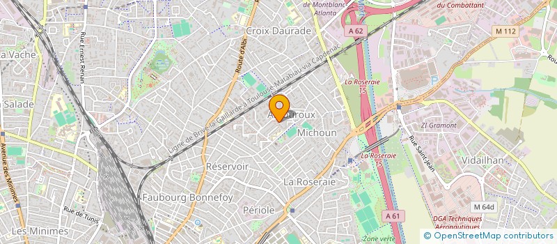 localisation de l'entreprise SCI PRADES à TOULOUSE