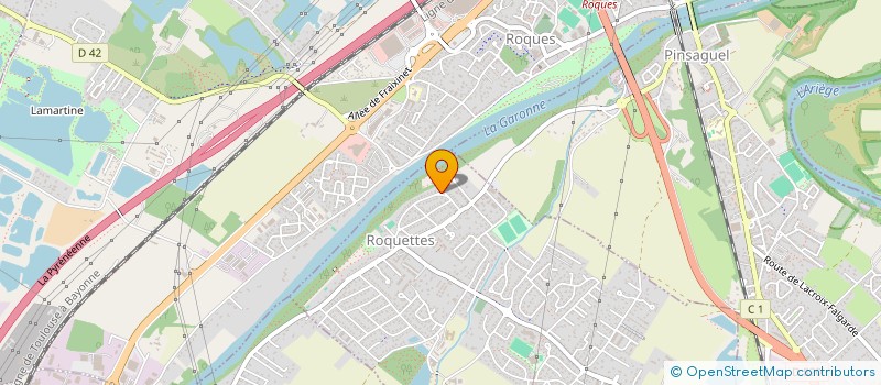 localisation de l'entreprise SCI PRADINES-CABANIER à ROQUETTES