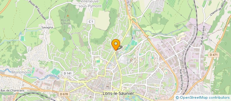 localisation de l'entreprise SCI PRAG IMMO  MESSIA-SUR-SORNE