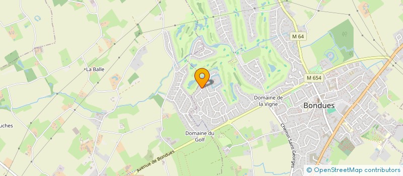 localisation de l'entreprise SCI PRAGUE  BONDUES