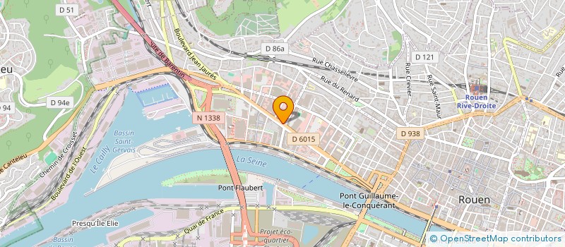 localisation de l'entreprise SCI PRAHA  ROUEN