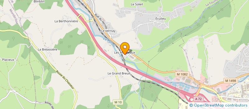 localisation de l'entreprise SCI PRAIRE  LA FOUILLOUSE