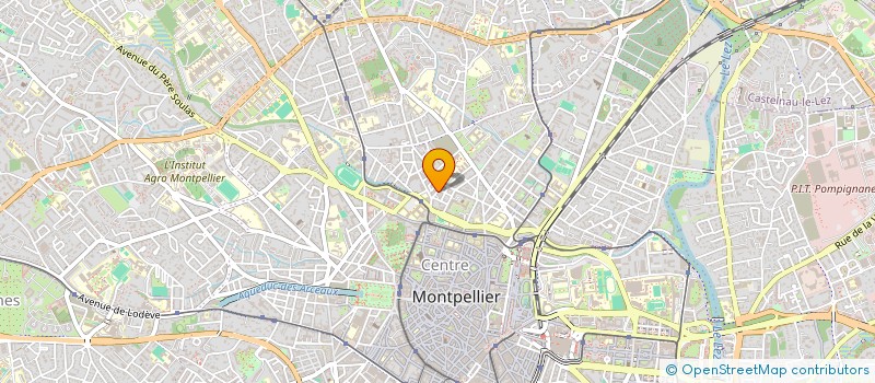 localisation de l'entreprise SCI PRAIRIAL à MONTPELLIER