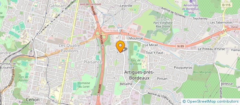 localisation de l'entreprise SCI PRASINE à LES SABLES D'OLONNE