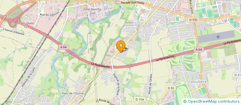 localisation de l'entreprise SCI PRASLIN  ODOS