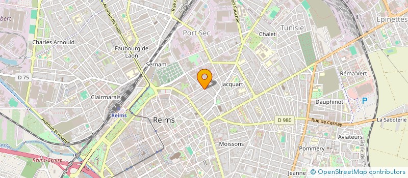 localisation de l'entreprise SCI PRAT FAMILY  REIMS