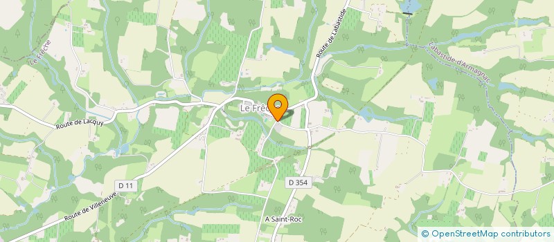 localisation de l'entreprise SCI PRATDESSUS  LE FRECHE