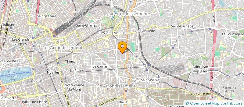 localisation de l'entreprise SCI PRATLIB à MARSEILLE