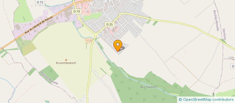 localisation de l'entreprise SCI PRAVANILINE 57 à BOULAY-MOSELLE