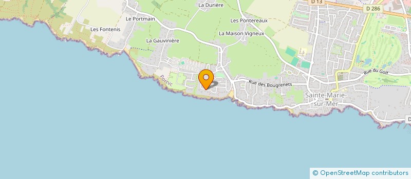 localisation de l'entreprise SCI PRAVOX  PORNIC