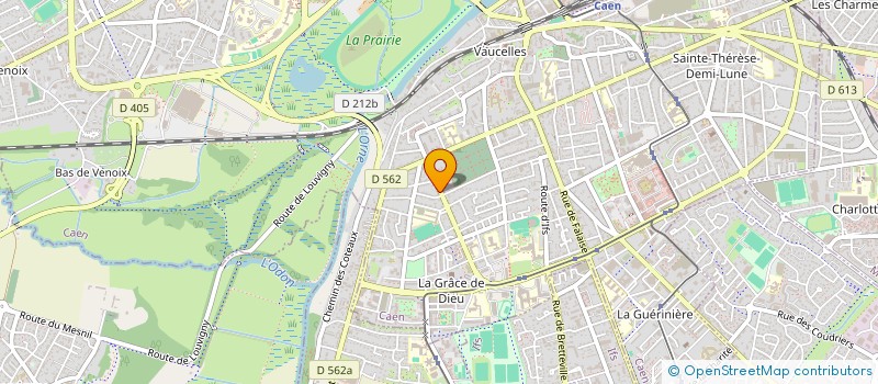localisation de l'entreprise SCI PRAXIMO à CAEN