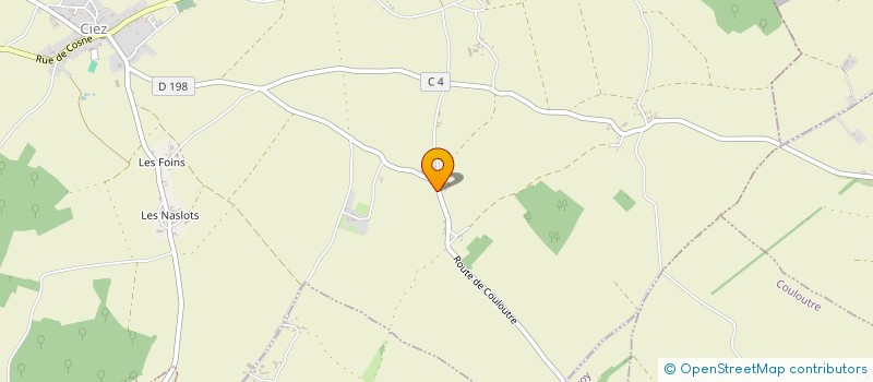 localisation de l'entreprise SCI PRDM  CIEZ