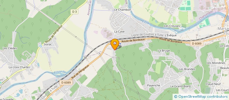 localisation de l'entreprise SCI PRE BOSSU  MARSAC-SUR-L'ISLE