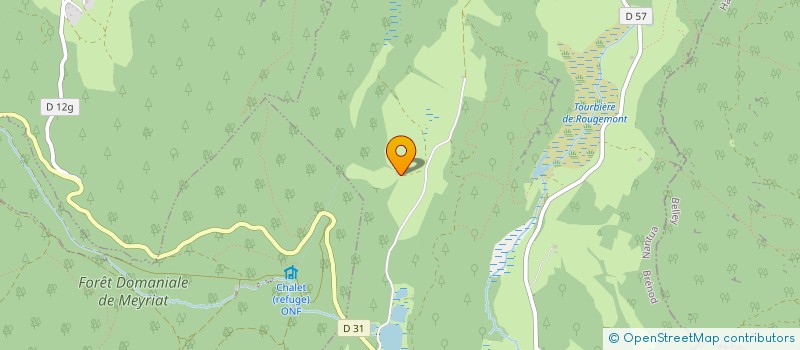 localisation de l'entreprise SCI PRE DE JOUX  BRENOD