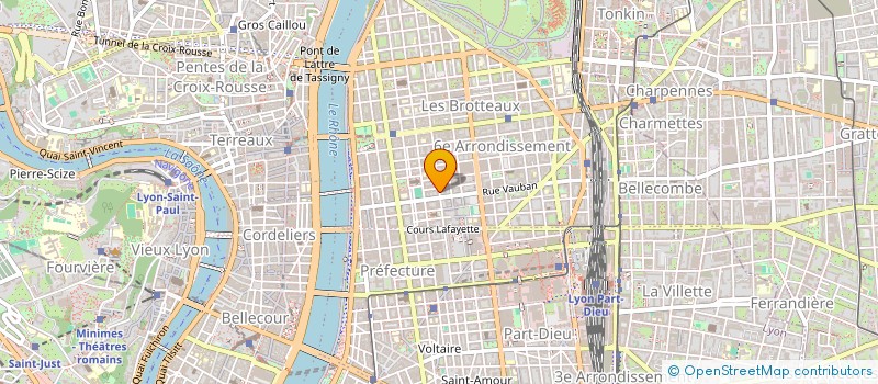 localisation de l'entreprise SCI PRE DE L'EGLISE  LYON