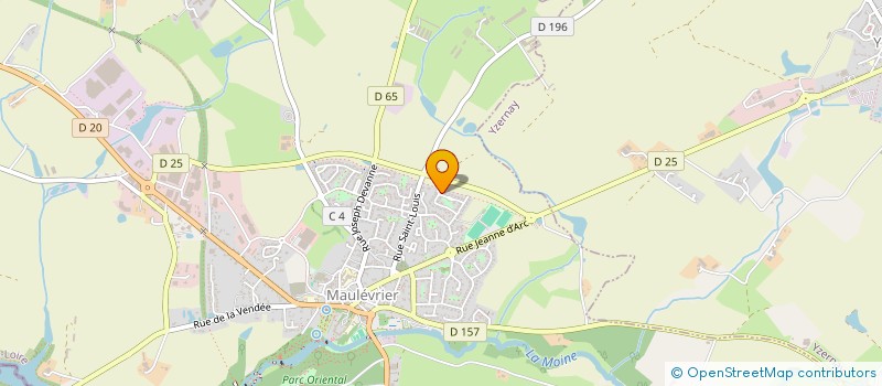 localisation de l'entreprise SCI PRE DE TIFFEN  MAULEVRIER