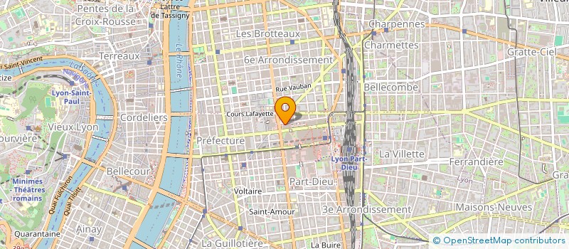 localisation de l'entreprise SCI PRE DU MOULIN  LYON