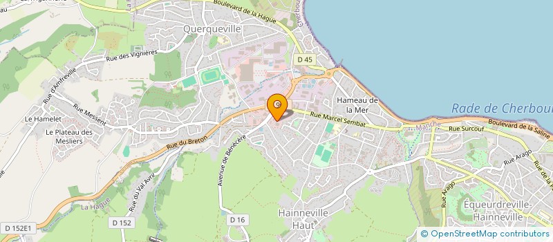 localisation de l'entreprise SCI PRE FLEURI à CHERBOURG-EN-COTENTIN