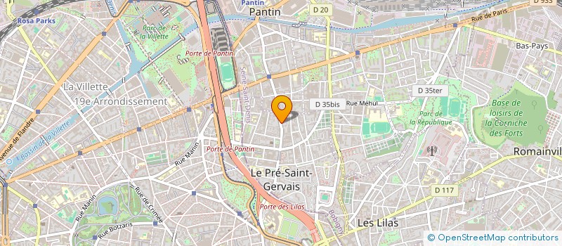 localisation de l'entreprise SCI PRE-IMMO à LE PRE-SAINT-GERVAIS