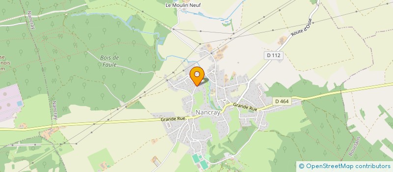 localisation de l'entreprise SCI PRE MORIS  NANCRAY