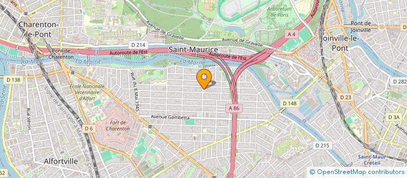 localisation de l'entreprise SCI PRE-MOULIN à MAISONS-ALFORT