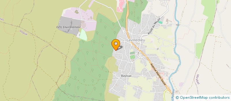 localisation de l'entreprise SCI PRE SAINT ANTOINE  LAVILLEDIEU