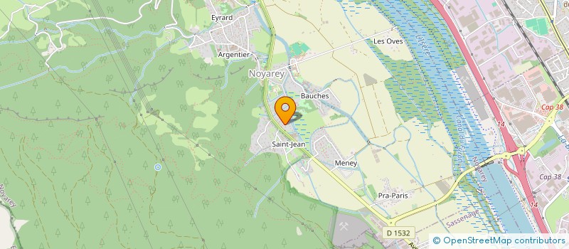 localisation de l'entreprise SCI PRE SEC à NOYAREY