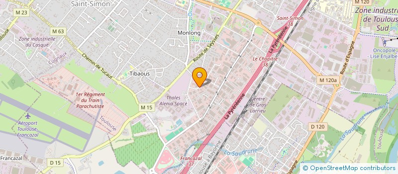 localisation de l'entreprise SCI PRE TOLOSAN à TOULOUSE