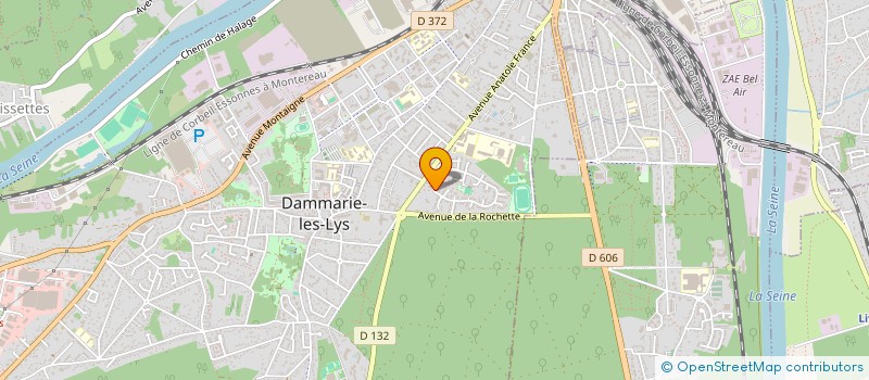 localisation de l'entreprise SCI PRE-VENZAC à DAMMARIE-LES-LYS