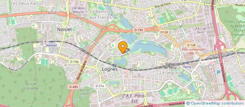 localisation de l'entreprise SCI PRE VERT à LOGNES