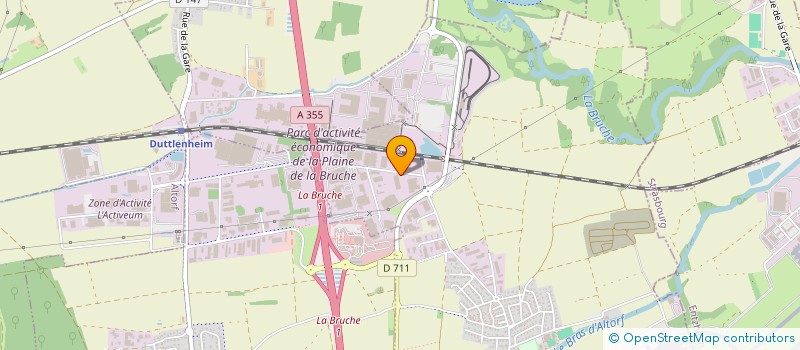 localisation de l'entreprise SCI PRECHEUR  DUPPIGHEIM