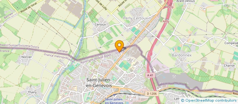 localisation de l'entreprise SCI PREDAIRE  SAINT-JULIEN-EN-GENEVOIS