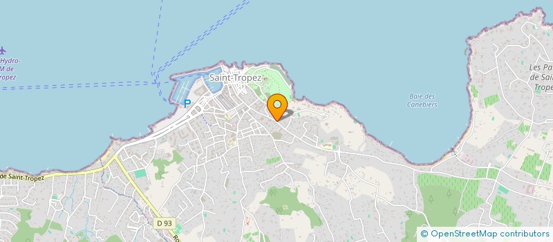 localisation de l'entreprise SCI PREDIA  SAINT-TROPEZ