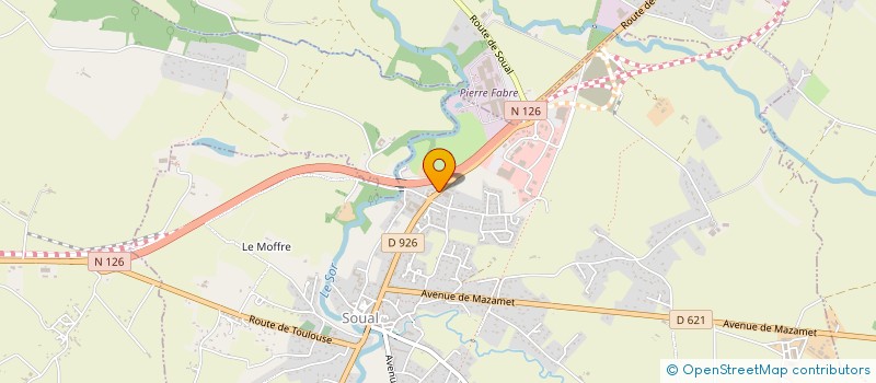 localisation de l'entreprise SCI PREDICALS  SOUAL