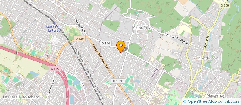 localisation de l'entreprise SCI PREDIOS à SAINT-PRIX