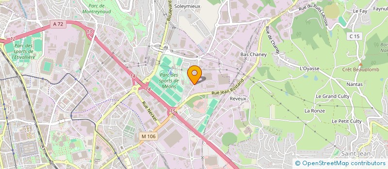 localisation de l'entreprise SCI PREFER  SAINT-ETIENNE