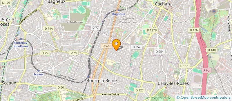 localisation de l'entreprise SCI PREFOU NIGHT FEVER à BOURG-LA-REINE