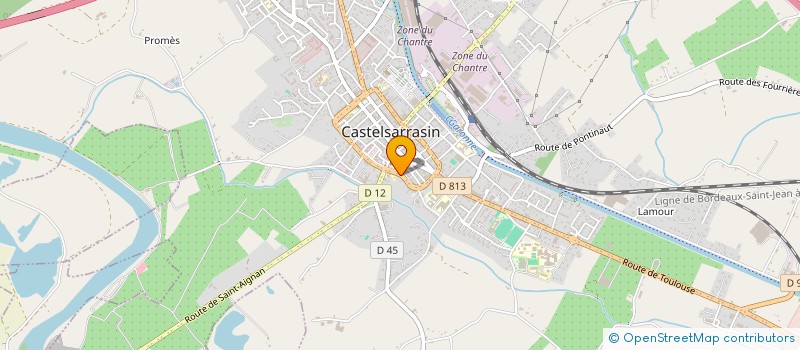 localisation de l'entreprise SCI PREIGNAN  CASTELSARRASIN