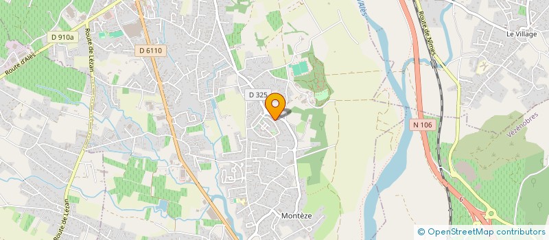 localisation de l'entreprise SCI PRELUDE  SAINT-CHRISTOL-LEZ-ALES