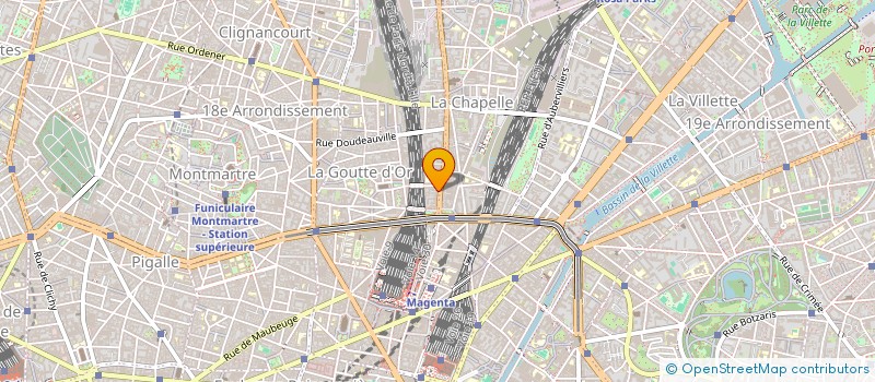 localisation de l'entreprise SCI PREM  PARIS