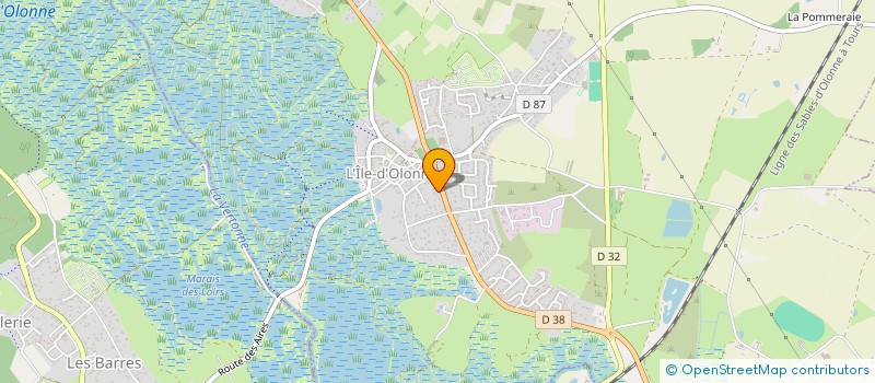 localisation de l'entreprise SCI PREM'S à L'ILE-D'OLONNE