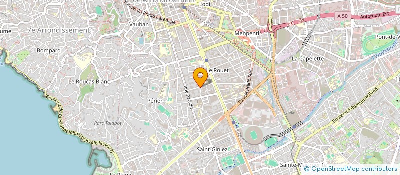localisation de l'entreprise SCI PREMERE à MARSEILLE