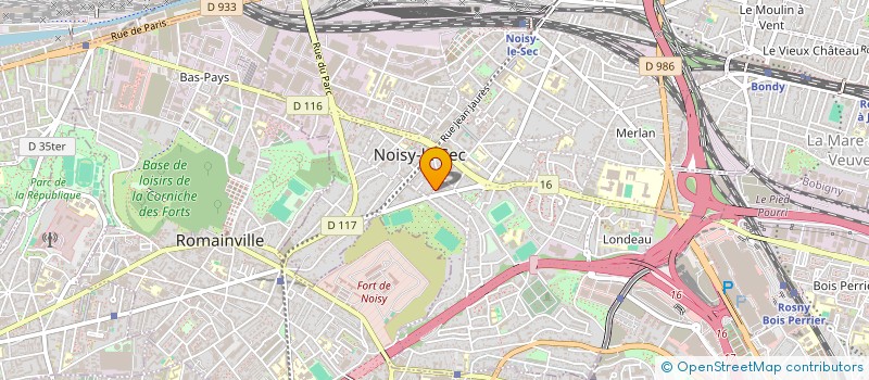 localisation de l'entreprise SCI PREMIER à NOISY-LE-SEC